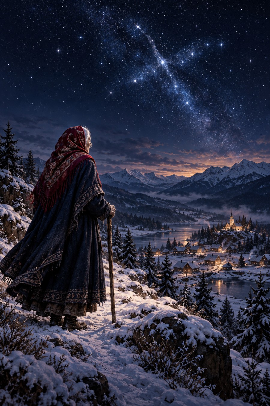 Agafya Adventus: The Prophecy Written Among the Stars — cover artwork