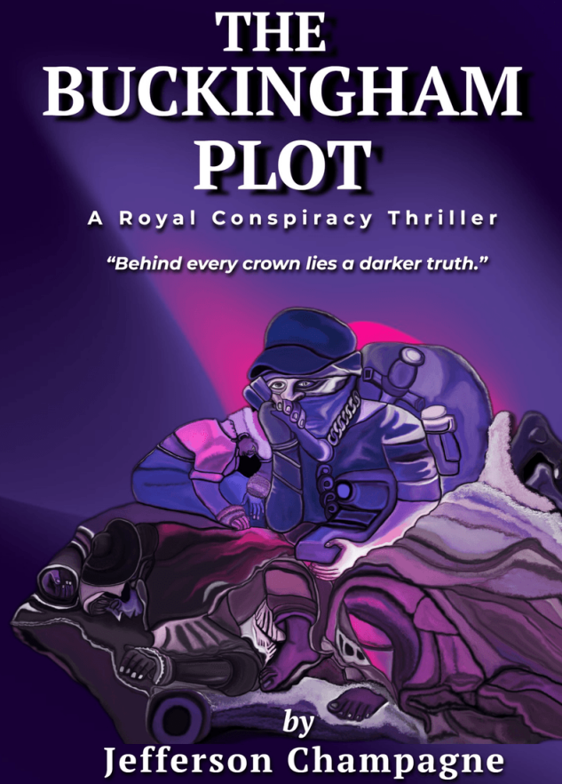 The Buckingham Plot — First Edition: A royal noir tale — cover artwork