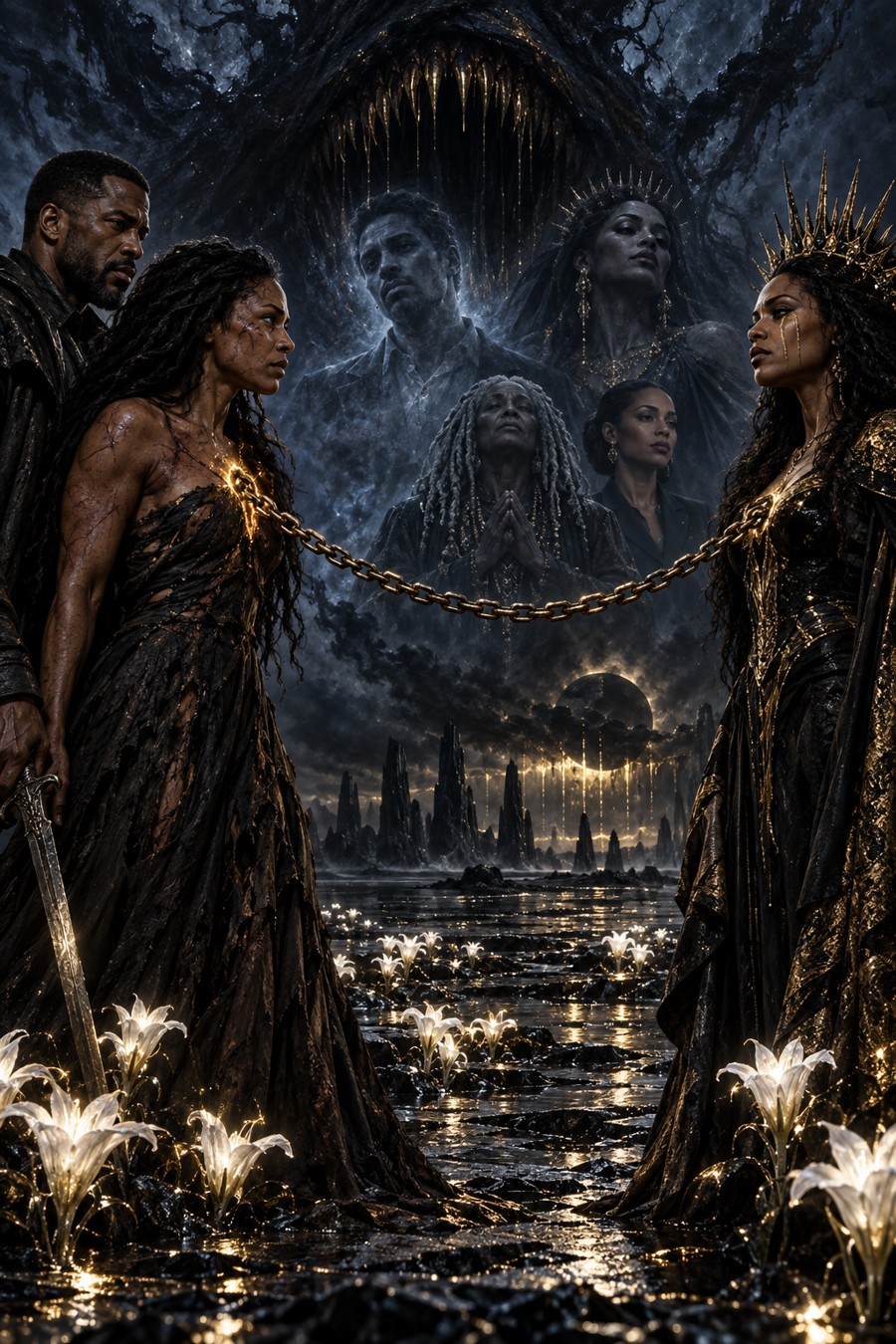 Venus II: The War of the Seven Houses — cover artwork